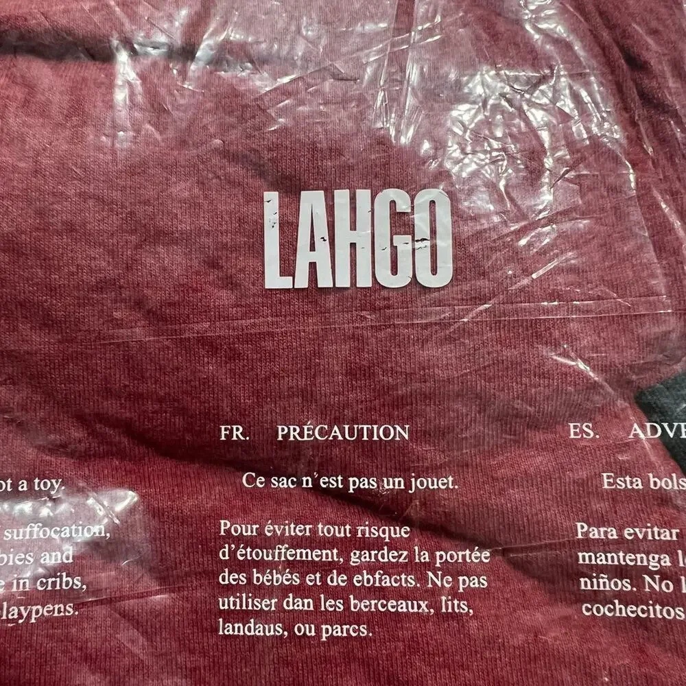 Lunya Lahgo Restore Double Faced Red Heathered Jogger Athletic Pant XL NWT - Picture 11 of 13